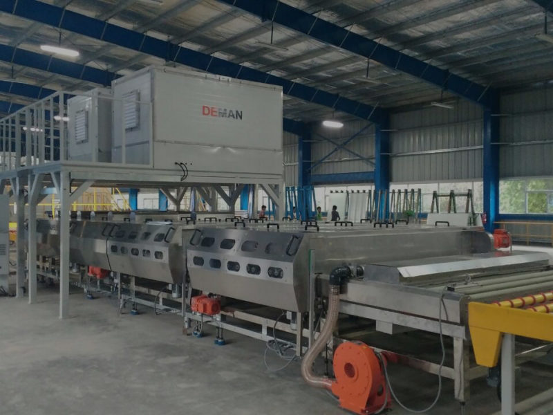 Washing Machines for flat glass DEMAN Glass Processing Technology